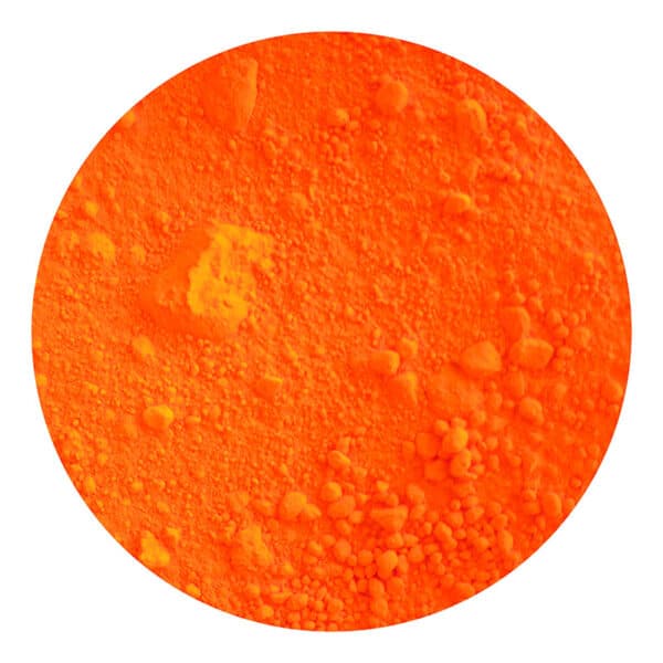 رنگ پودری نارنجی فلورسنت 15 گرم