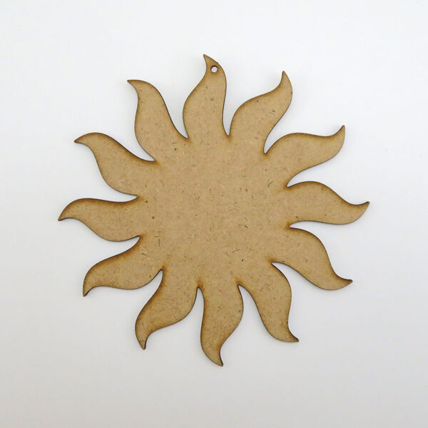 بیس چوبی خورشید ارتفاع 15 سانت با سوراخ