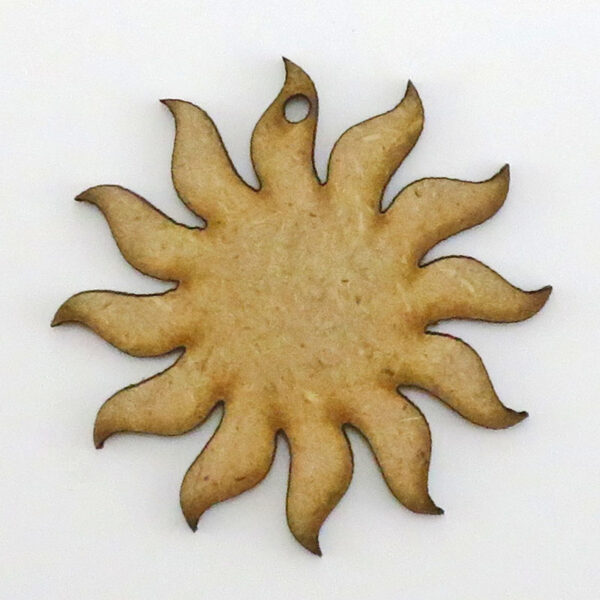 بیس چوبی خورشید ارتفاع 5 سانت با سوراخ
